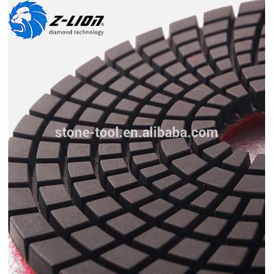 Resin bond diamond 3 inch marble floor wet polishing pads with A grade