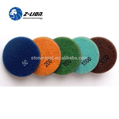 Diamond tooling pad polishing pad for concrete floor