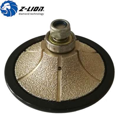 Hot sale vacuum brazed diamond profile wheel for granite marble profiling