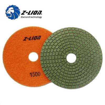 5 inch Dry use diamond polishing pad for marble and granite