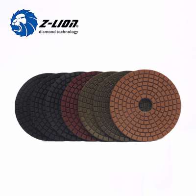 Lowest price with high quality wet granite diamond polishing pads made in China